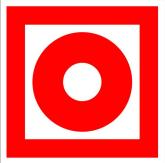 Знак самоклеющийся 